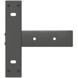  Noge za konzolni stol T-oblika 2 kom antracit 38x25x(72-73) cm čelik | shoptok.hr