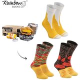ZOOKSY/RAINBOW SOCKS Set Food Truck Socks Box Beer Burger 3 Pairs | Eponuda.ba