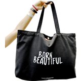 I WANT YOU NAKED Pamučna torba BORN BEAUTIFUL XL - 1 kom | shoptok.hr