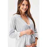 Kinderly Pamučni ogrtač za trudnice Harriet kratki | shoptok.hr
