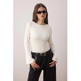 TRENDYOLMILLA ženska bluza Twoaw26Bz00129, Krem | Eponuda.com