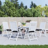 vidaXL Jastuci za stolice 6 kom crni 40 x 40 x 7 cm od tkanine Oxford Cijene