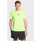 New Balance Športna majica Impact Run MT23277 Zelena Athletic Fit
