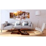  Slika na akrilnom staklu - Autumn's Valley [Glass] 100x50 | shoptok.hr