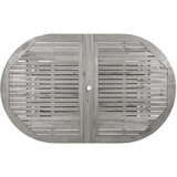  Vrtni blagovaonski stol (160 - 240)x100x75 cm od drva bagrema | shoptok.hr