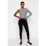 Trendyol Ženske traperice Skinny black krema | ePonuda.com