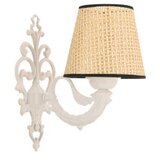 Opviq zidna lampa lily coral natural white
