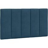  Jastuk za uzglavlje Hanko plavi 80 cm baršunasti | shoptok.hr
