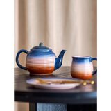 Bloomingville Plavi/narančasti keramički čajnik s cjedilom 890 ml Tatum – | shoptok.hr