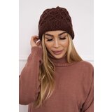 Kesi marka niezdefiniowana Cap with fleece Roma Bis K235 brown | shoptok.hr