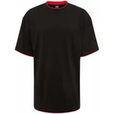Urban Classics Majica rdeča / črna