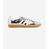 Adidas Nizke superge Samba OG Silver Metallic Cracked Leather (Women's) Siva Cene