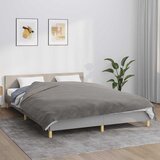  Teška deka s navlakom siva 200 x 200 cm 13 kg od tkanine | shoptok.hr