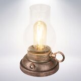 BRILO LED prigušiva spoljna punjiva stona lampa KANEA LED/1,5W/5V IP44 1200mAh u bronzanoj boji | Eponuda.com