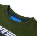  Dječja majica dugih rukava tamna kaki 92 | shoptok.hr