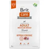 Dog Hypoallergenic Adult Medium Breed jagnjetina & riž - Varčno pakiranje: 2 x 3 kg