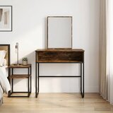 Toaletni stol Dimljeni hrast 81 x 40 x 131 cm Konstruirano drvo Cijene