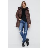 Pepe Jeans Jakna Agnes za žene, boja: smeđa, za zimu | shoptok.hr
