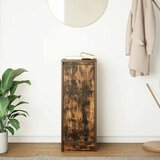  Komoda boja dimljenog hrasta 29,5x34x76 cm konstruirano drvo | shoptok.hr
