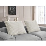 Bobochic Paris Svetlo siva sedežna garnitura iz umetnega usnja 260 cm Boheme – | Shoptok.si