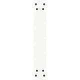  Noge za barski stol U-oblika 2 kom Bijele 50 x (110-111) cm Čelik | shoptok.hr