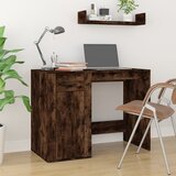  Radni stol s ormarićem boja dimljenog hrasta konstruirano drvo | shoptok.hr
