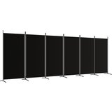 Maison Chic Paravan - Sobne pregrade 6-delni črn 520x180 cm blago, (22111904) | Shoptok.si