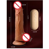 Laile Električni realistični Dildoti 13400344 USB 360° TPE, (21691456) | Shoptok.si