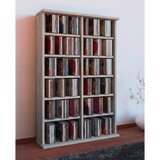 Lesnina XXXL REGAL ZA CD-JE 60/92/18 cm barve hrasta | Shoptok.si