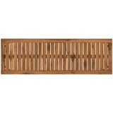  Vrtna klupa 108,5 x 35 x 45 cm Čvrsto drvo akacije Pravokutni | shoptok.hr