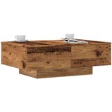 vidaXL Stol za kavu staro drvo 90 x 60 x 31 cm od konstruiranog drva | shoptok.hr