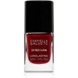 Gabriella Salvete longlasting enamel dolgoobstojen lak za nohte s sijajem 11 ml odtenek 23 red wine Cene