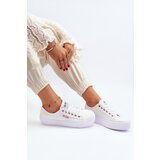 Lee Cooper White Women's Platform Sneakers | Shoptok.si