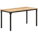  Blagovaonski stol 140 x 70 x 76 cm od grubog drva manga | shoptok.hr