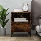  Nočna omarica dimljeni hrast 40x35x50 cm, (20671625) | Shoptok.si
