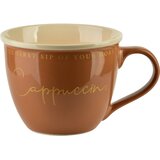 Mondex Skodelica porcelan Hendia Jumbo 11,5x15,5x9 cm rjava 1 kos, (5000179553) | Shoptok.si
