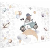  Plakat - Bear in a Race Car 42x29.7 Bez okvira | shoptok.hr