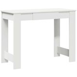 vidaXL Stol Bijeli 100x45x75 cm Konstruirano drvo | shoptok.hr