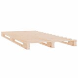  Krevet od paleta 75 x 190 cm od masivne borovine mali | shoptok.hr