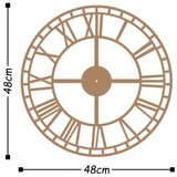 Wallity Zidni sat 48x48cm Bakar | Eponuda.com