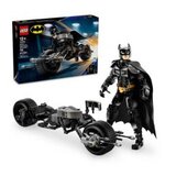 Lego igračka od kockica Betmen konstrukciјska figura i bicikl Bat-Pod 12+, crna