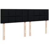  Krevet s oprugama i madracem crni 200x200 cm od tkanine | shoptok.hr