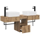  Set ormarića za kupaonicu 3 kom. Hrast artisan 53 x 35 x 39 cm | shoptok.hr