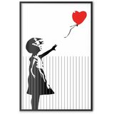  Plakat - Sliced Banksy 29.7x42 Crni okvir | shoptok.hr