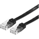 Value 21.99.0962 RJ45 omrežni kabel\, Patch kabel CAT 6 U/UTP 2.00 m črna 1 kos, (20420224) | Shoptok.si