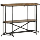 vidaXL Konzolni stol 110x42x76 cm od masivnog obnovljenog drva Cijene