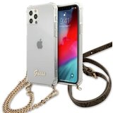 Guess HARDCASE OVITEK ZA IPHONE 12/12 PRO 6.1 PROZOREN ZLAT, (21834488) | Shoptok.si
