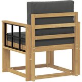  2 Komad Set vanjskih sofa Poliester Bijela i Antracit | shoptok.hr