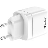 Sandberg 2in1 Charger 1xUSB-C 1xUSB-A PD 35W pametni polnilnik | Shoptok.si