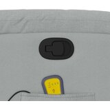 vidaXL Masažni naslonjač na podizanje od tkanine svjetlosivi | shoptok.hr